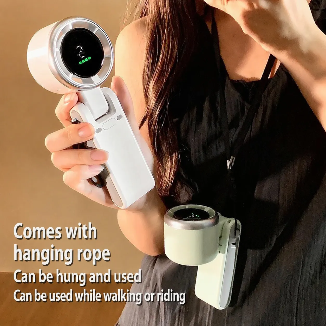 Portable Handheld Mini Fan, Usb Rechargeable, Desktop, Long Battery Life, Compact And Powerful Strong Wind For Cooling - Image 2