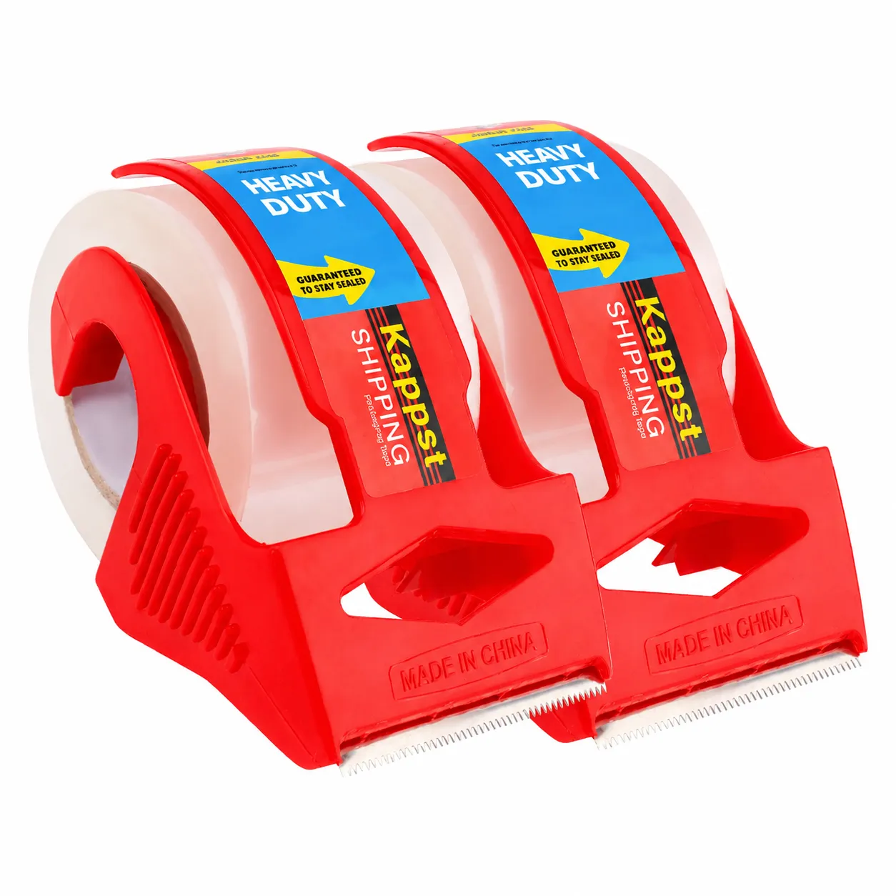 Handheld Packing Tape Dispenser with Cutter for Shipping & Moving