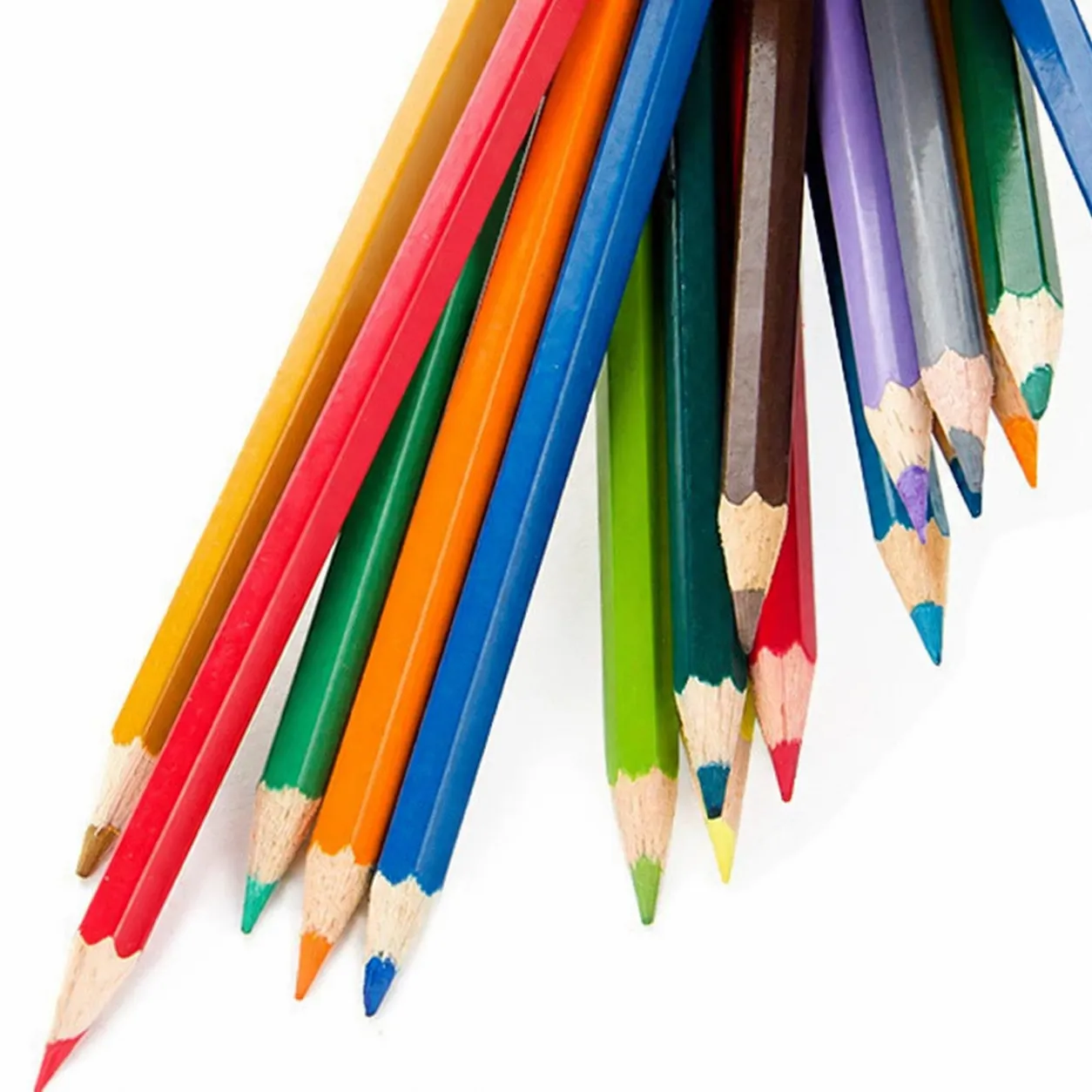 Color Pencil Set for Children’s Drawing: 12 Colors, 18 Colors, 24 Colors, 36 Colors, 48 Colors, Barrel-Pack Bulk Colored Pencils