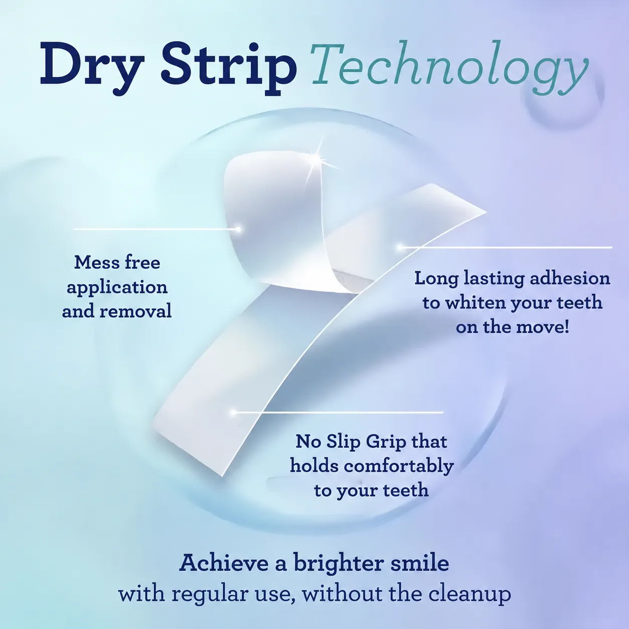 Tooth Whitening Strip Coconut Oil Whitening Strips Mint Flavor Whitening Strips 14pcs - Image 5