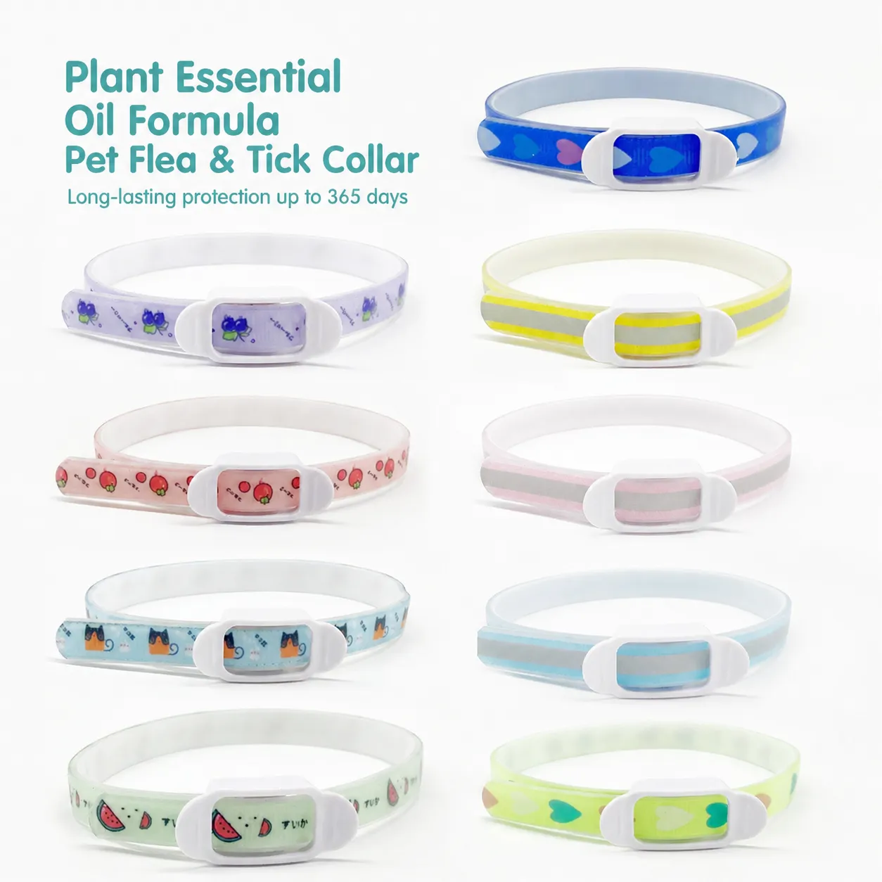 Dog Deworming Collar, Cat Mosquito Repellent Collar, Flea Removal And Louse Prevention Collar, Mite Removal And Flea Medication Neck Band, Pet Supplies - Image 5