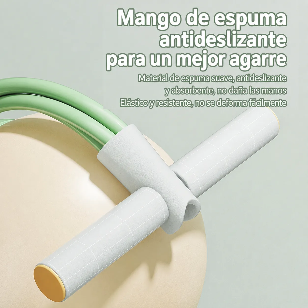 Ejercitador de resistencia con pedal para abdominales, asistente de entrenamiento, tonificador de piernas para uso doméstico, banda elástica de tracción con pedal, diseño a color, seis tubos - Image 3
