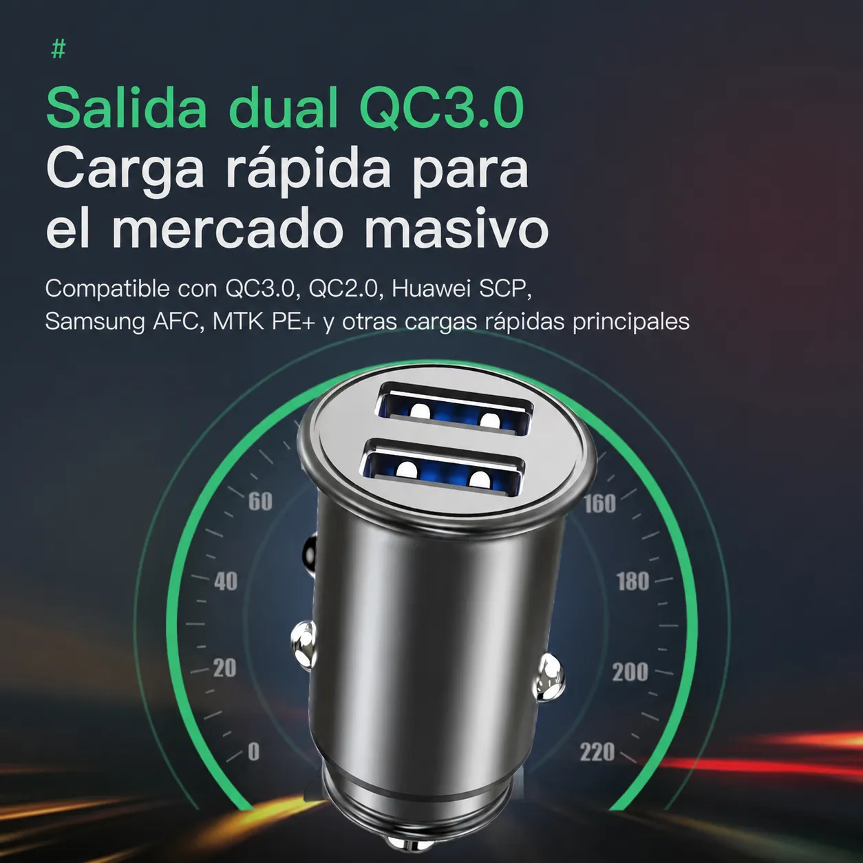 Cargador de coche de aleación de aluminio PD30W, cargador de coche para teléfono móvil con carga súper rápida. - Image 4