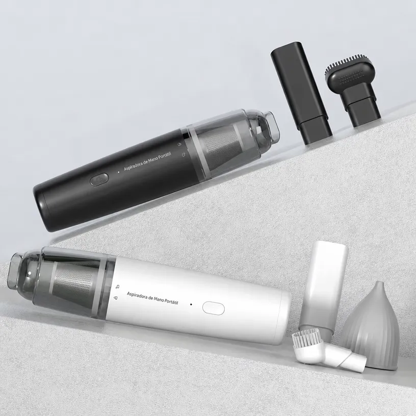 Aspiradora para automóvil, mini portátil para el hogar, dispositivo inalámbrico para eliminar ácaros, recargable, de gran potencia, portátil y potente para eliminar el polvo. - Image 3