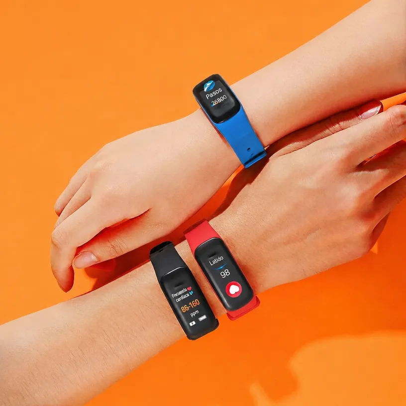 Pulsera Inteligente Deportiva con Pantalla a Color: Frecuencia Cardíaca, Presión Arterial y Pasos - Image 3