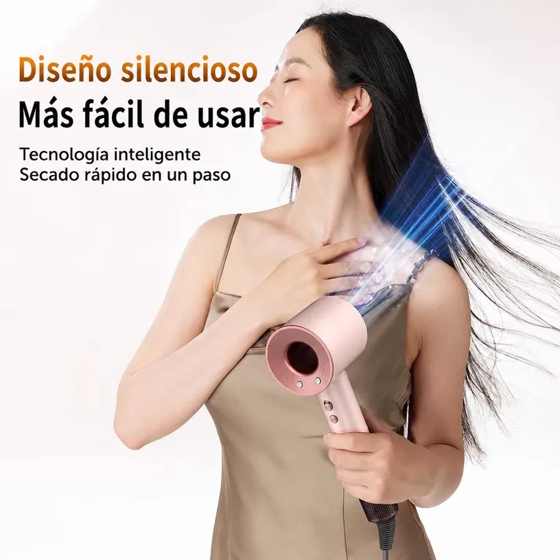 Specialized Leaf Free High Speed Hair Dryer, Hair Care High Power Hair Dryer, Hair Salon, Home Use - Image 2
