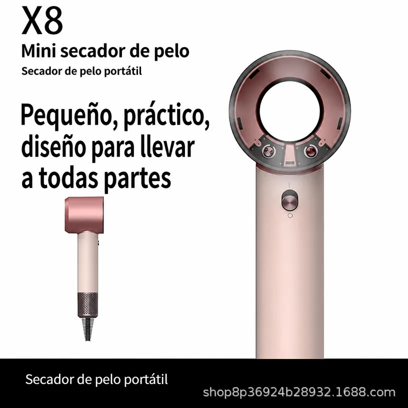 Secador de Cabello Portátil de Alta Velocidad: Diseño Compacto de Viaje con Secado Rápido - Image 2