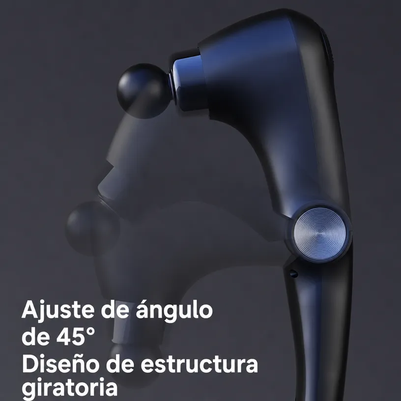 Pistola de Masaje Plegable con Frío y Calor (Carga USB) - Image 4