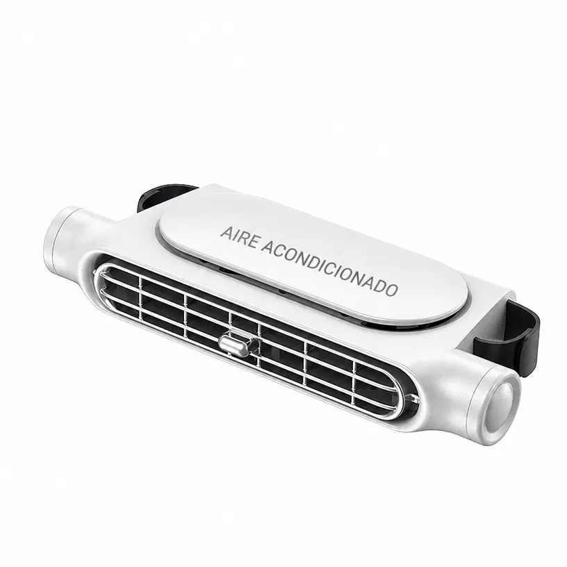 Ventilador Portátil USB de Potencia Turbo para Asiento de Auto: Ventilación Silenciosa para Coche - Image 5