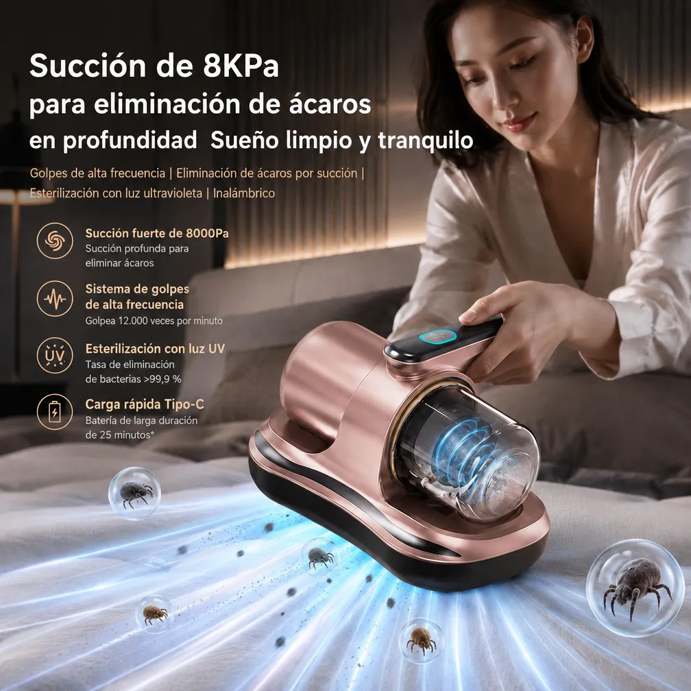 Aspiradora Antiácaros UV Portátil - Image 3