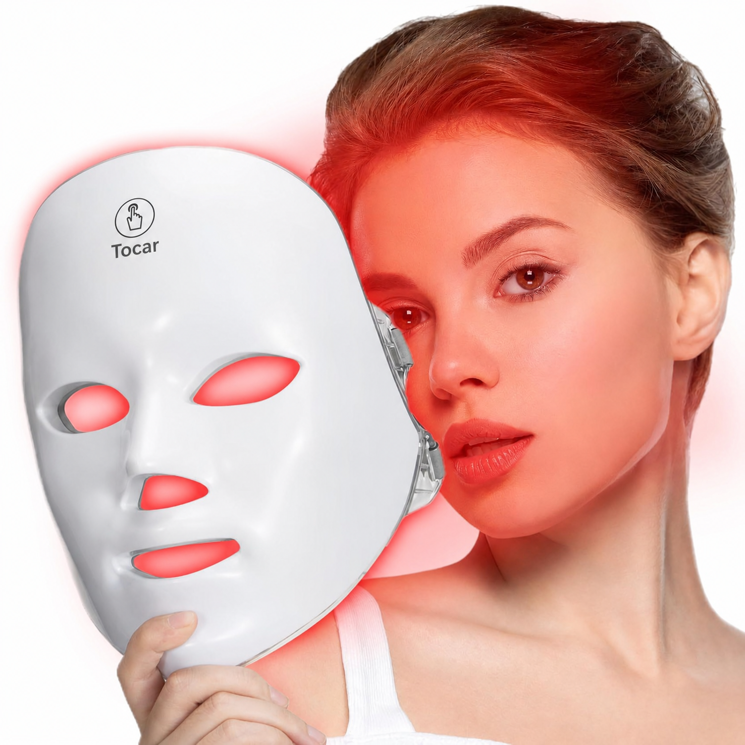 Máscara Facial LED 7 Colores para Fototerapia y Rejuvenecimiento - Image 2