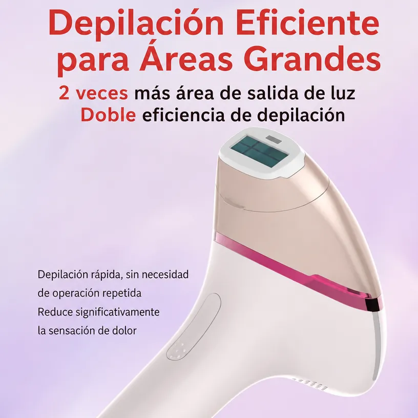 Depiladora IPL Recargable con Cabezales e Inalámbrica 2en1 - Image 3