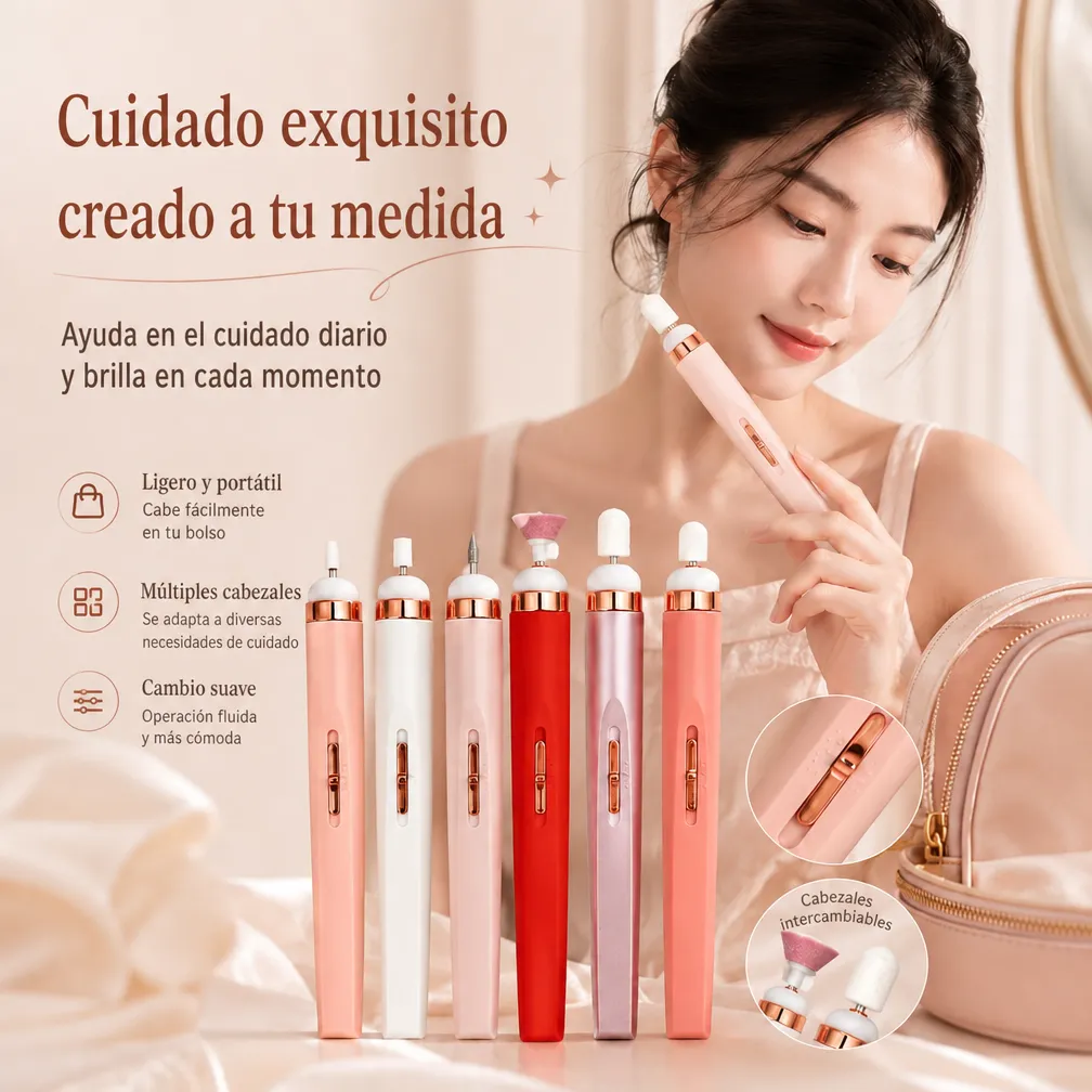 Torno de Uñas Eléctrico Portátil para Manicura y Quita Esmalte - Image 3