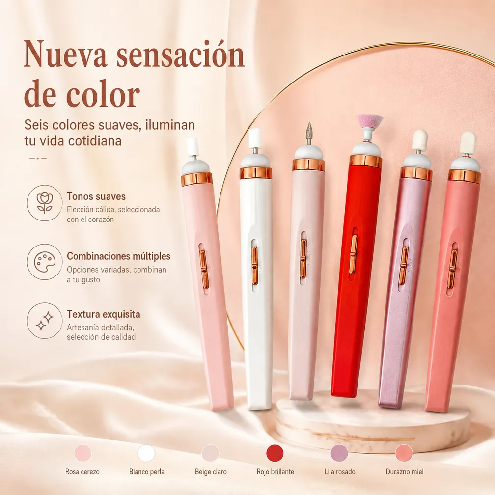Torno de Uñas Eléctrico Portátil para Manicura y Quita Esmalte - Image 2
