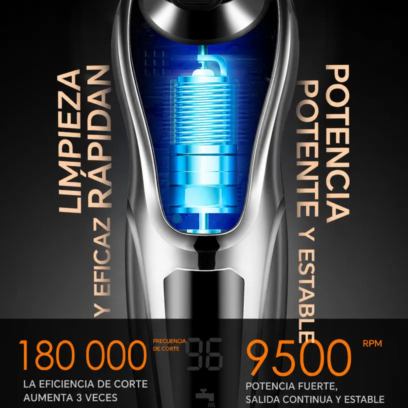Depiladora IPL Recargable con Cabezales e Inalámbrica 2en1 - Image 4