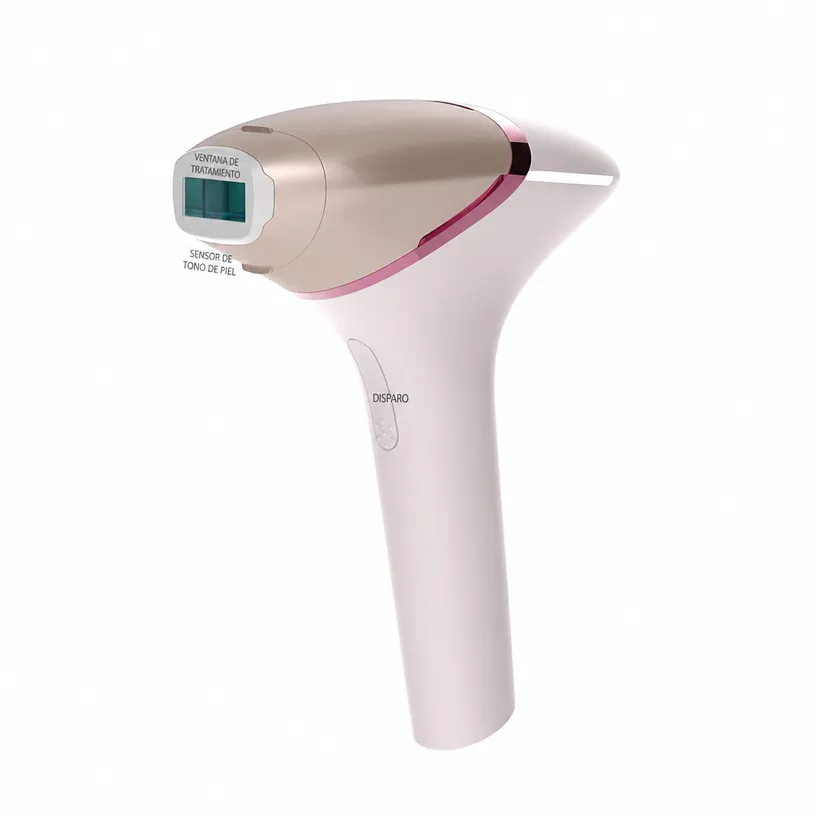 Depiladora IPL Recargable con Cabezales e Inalámbrica 2en1