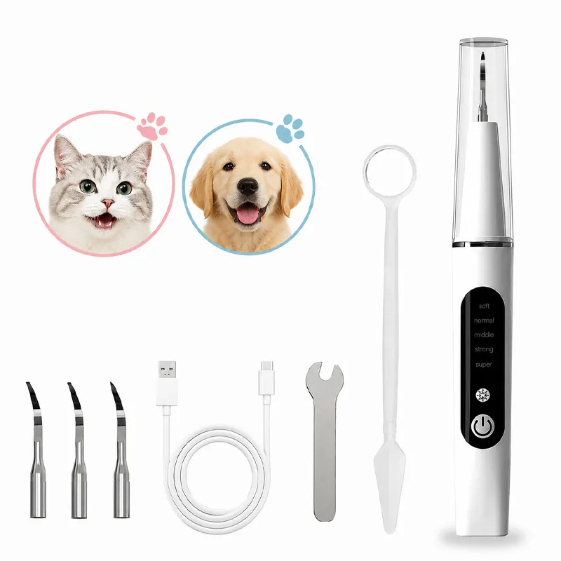 Limpiador Dental Ultrasónico para Perros y Gatos