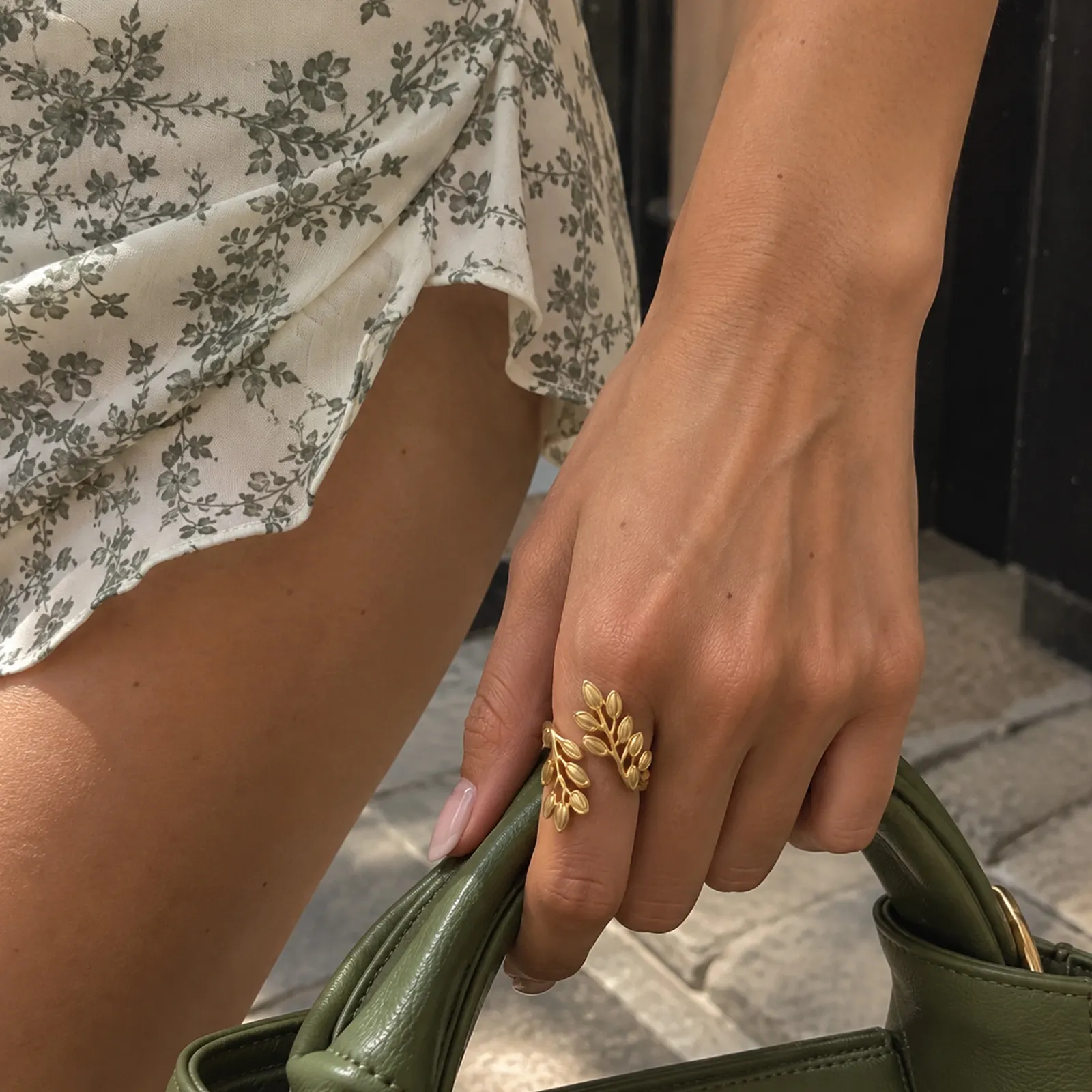 Anillos Dorados para Mujer – Anillos Chunky de Estilo Retro, Diseños Artísticos y Originales para un Look Chic y Atrevido - Image 29