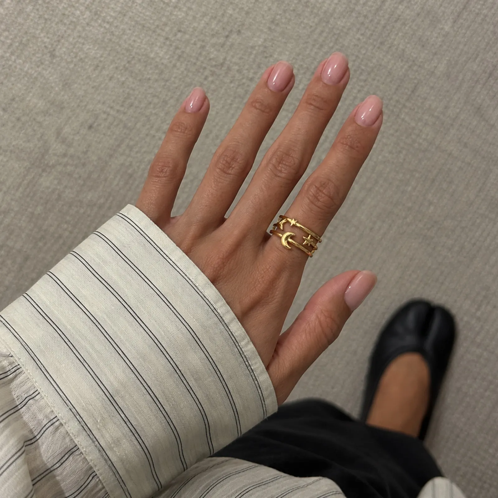 Anillos Dorados para Mujer – Anillos Chunky de Estilo Retro, Diseños Artísticos y Originales para un Look Chic y Atrevido - Image 17