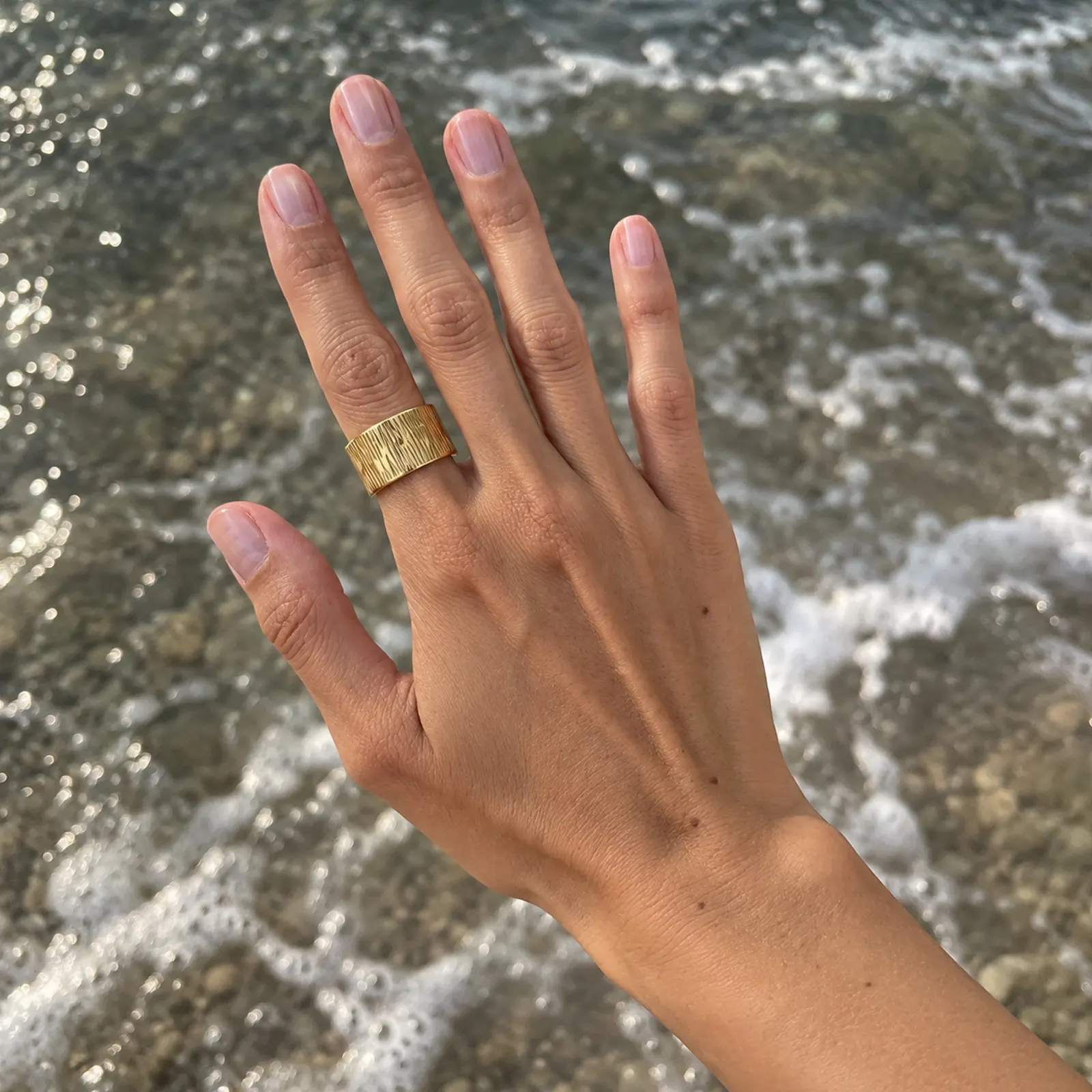Anillos Dorados para Mujer – Anillos Chunky de Estilo Retro, Diseños Artísticos y Originales para un Look Chic y Atrevido - Image 26