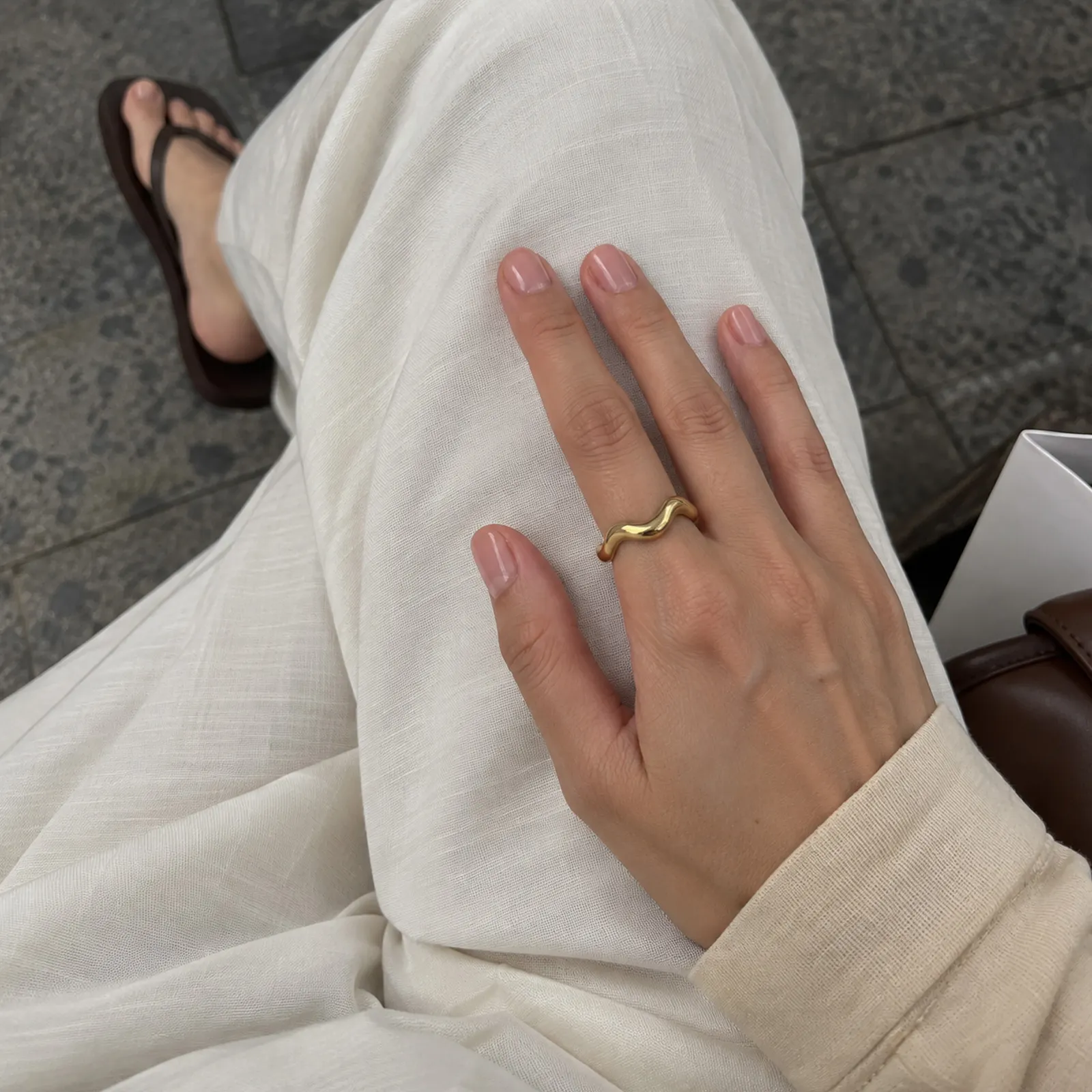 Anillos Dorados para Mujer – Anillos Chunky de Estilo Retro, Diseños Artísticos y Originales para un Look Chic y Atrevido - Image 27