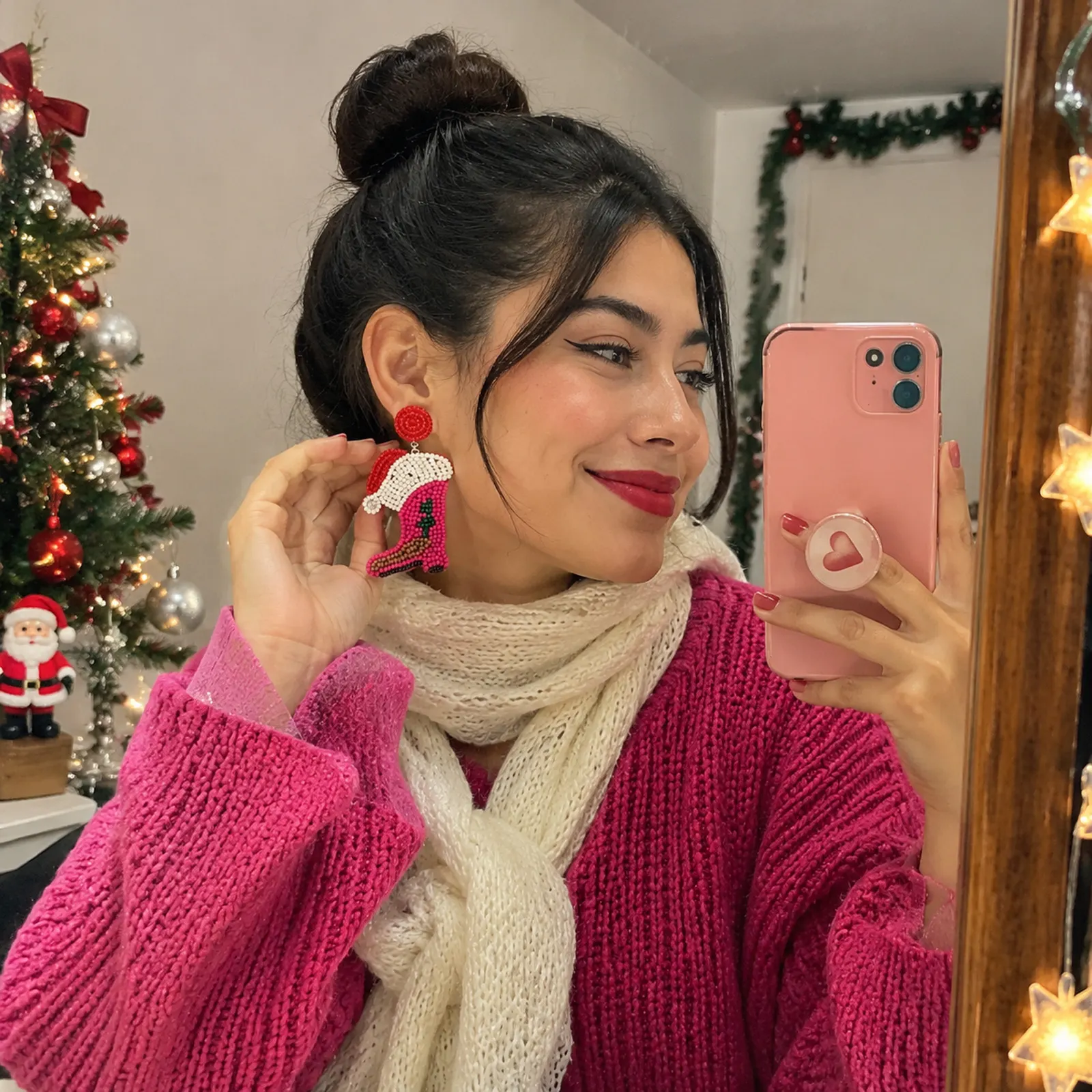 Aretes Navideños para Mujer – Joyitas Festivas, Diseños Divertidos y Originales para Brillar en Navidad - Image 20