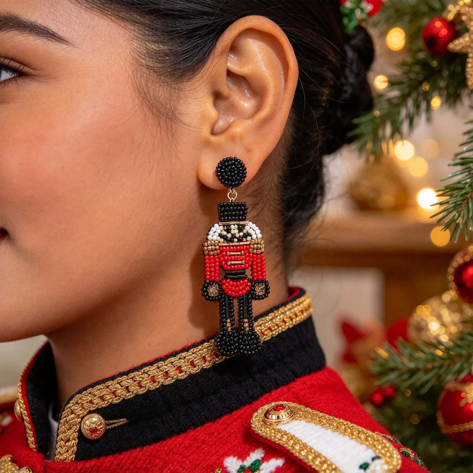 Aretes Navideños para Mujer – Joyitas Festivas, Diseños Divertidos y Originales para Brillar en Navidad - Image 14